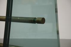 Pietro Chiesa Rare Pietro Chiesa Large Glass Dining Table for Fontana Arte circa 1940 - 1906638