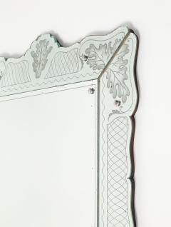 Pietro Chiesa Rare Rectangular Etched Glass Mirror by Pietro Chiesa - 4803948
