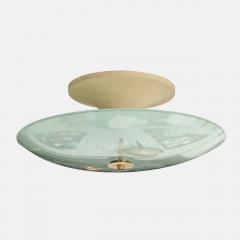 Pietro Chiesa Rare Semi Flush Mount Ceiling Light by Pietro Chiesa for Fontana Arte - 4359627