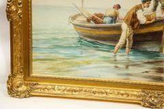 Pietro Gabrini An Extremely Fine Hand Painted Watercolor - 2137362