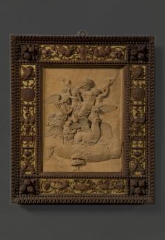 Pietro Giusti A Matched Pair of Walnut and Parcel Gilt Carved Frames by Pietro Giusti - 4756496
