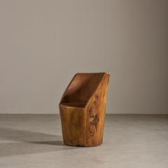 Pil o Chair in Solid Brazilian Hardwood in the style of Zanine Caldas - 3144858