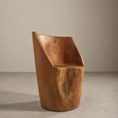 Pil o Chair in Solid Brazilian Hardwood in the style of Zanine Caldas - 3144863