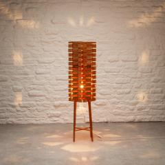 Pine Floor Lamp In The Manner of Hans Agne Jakobsson Sweden 1960s - 2425869