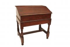 Pine William and Mary Desk on Frame - 1329481