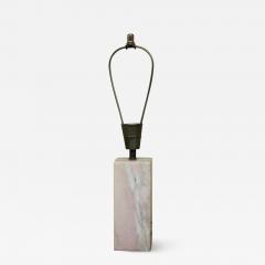 Pink Marble Mid Century Table Lamp - 3044609