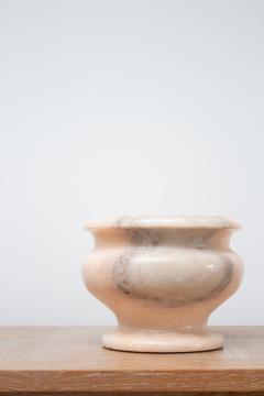 Pink Marble Urn Planter - 4131571