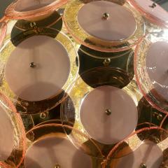 Pink Murano Glass Disco Lamp - 3887059