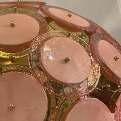 Pink Murano Glass Disco Lamp - 3887060
