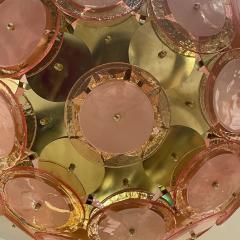 Pink Murano Glass Disco Lamp - 3887067