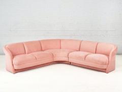 Pink Postmodern Sectional Sofa by Milo Baughman for Thayer Coggin 1980 - 2721951