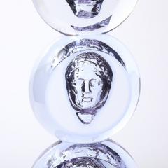 Pino Signoretto Mid Century Hand Blown Murano Glass Portrait Sculpture Signed Pino Signoretto - 4377005