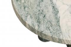 Piotr Dabrowa for Serafini Italian Contemporary Verde Alpi Marble End Side Table - 4605423