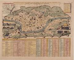 Plan of Rome from Atlas Historique France 1718 - 3431183