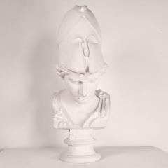 Plaster Bust of Athena by Caproni U S A circa 1960 - 4813330