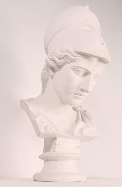 Plaster Bust of Athena by Caproni U S A circa 1960 - 4813331