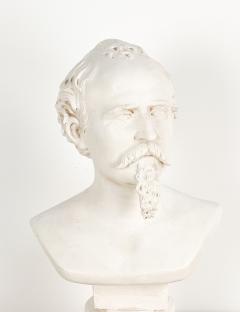 Plaster Bust of George Gordon USA circa 1870 - 2488062