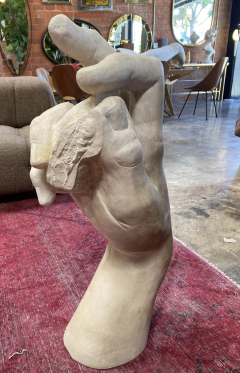 Plaster Cast of Davids Hand Italy 70s - 4597703