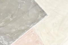 Plaster Coffee Table Postmodern Grey Pink White 1970 - 2650017