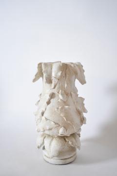 Plaster vase with floral pattern 1920s - 4464408