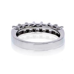 Platinum 1 75cttw Square Emerald Cut Diamond Wedding Band - 4232116