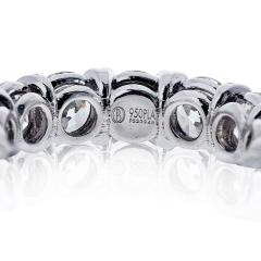 Platinum 4 86 Round Diamond Eternity Eternity Band - 4324619