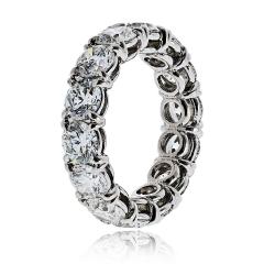 Platinum 4 86 Round Diamond Eternity Eternity Band - 4324620
