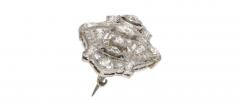 Platinum And 14K Gold 2 75 Carat Old European Cut Edwardian Brooch - 3499999