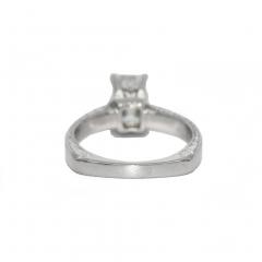Platinum Ladies Diamond Engagement Ring 1 74ct - 4525741