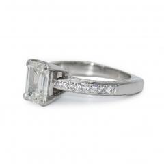 Platinum Ladies Diamond Engagement Ring 1 74ct - 4525743