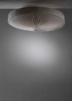 Pleated fabric flush mount - 4411016