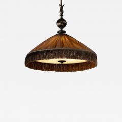 Pleated fabric pendant - 4701499