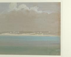 Plein Aire Pastel Seascape California circa 1900 - 3418542