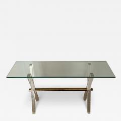 Plexi console table 1970s France - 3540797