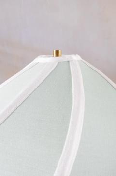 Plexiglass and Brass Table Lamp 1980s - 4706905