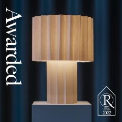 Pliss White Edition Pleated Textile Table Lamp by Folkform for rsj  - 2397647