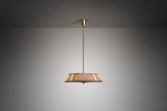 Pohjoismainen S hk Finnish Modern Hanging Lamp by Pohjoismainen S hk Oy Finland Mid 20th Century - 4415141