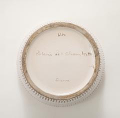 Pol Chambost Pol Chambost White Planter on a Foot France c 1930s signed no  - 4145139