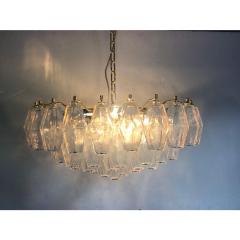 Poliedro Murano Glass in Opalino Color - 4350386