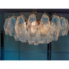 Poliedro Murano Glass in Opalino Color - 4350388