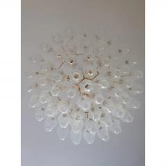 Poliedro Murano Glass in Opalino Color - 4602867