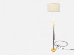 Polish Modern Steel Lacquered Metal Adjustable Floor Lamp Poland 1960s - 4436098