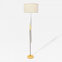 Polish Modern Steel Lacquered Metal Adjustable Floor Lamp Poland 1960s - 4436122