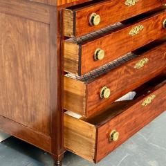 Polished 18th 19th Century Mahogany Chest Dresser or Commode Bronze Accents - 2999285