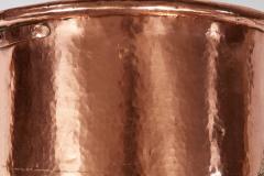 Polished Copper Cauldron with Double Handles - 4460839