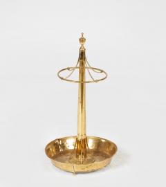 Polished Copper and Brass Umbrella Stand - 4445331