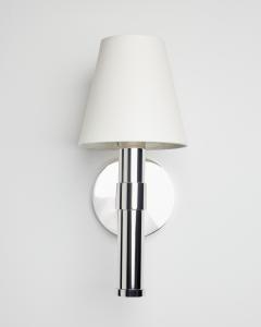 Polished Nickel Sconce by Robert Stilin - 4328666
