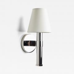 Polished Nickel Sconce by Robert Stilin - 4332710