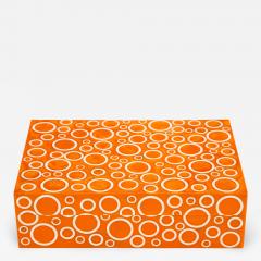 Polished Orange Resin Box - 1174907