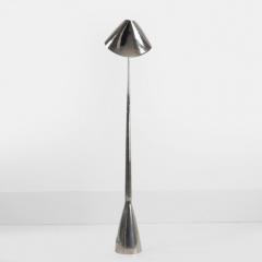 Polished metal Floor lamp by Phillipe Hiquilly 1925 2013  - 3438566